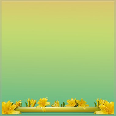 Green easter background clipart