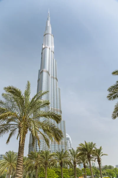 Burj khalifa. den högsta byggnaden i världen — Stockfoto