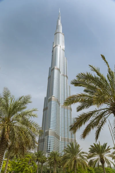 Burj khalifa. den högsta byggnaden i världen — Stockfoto