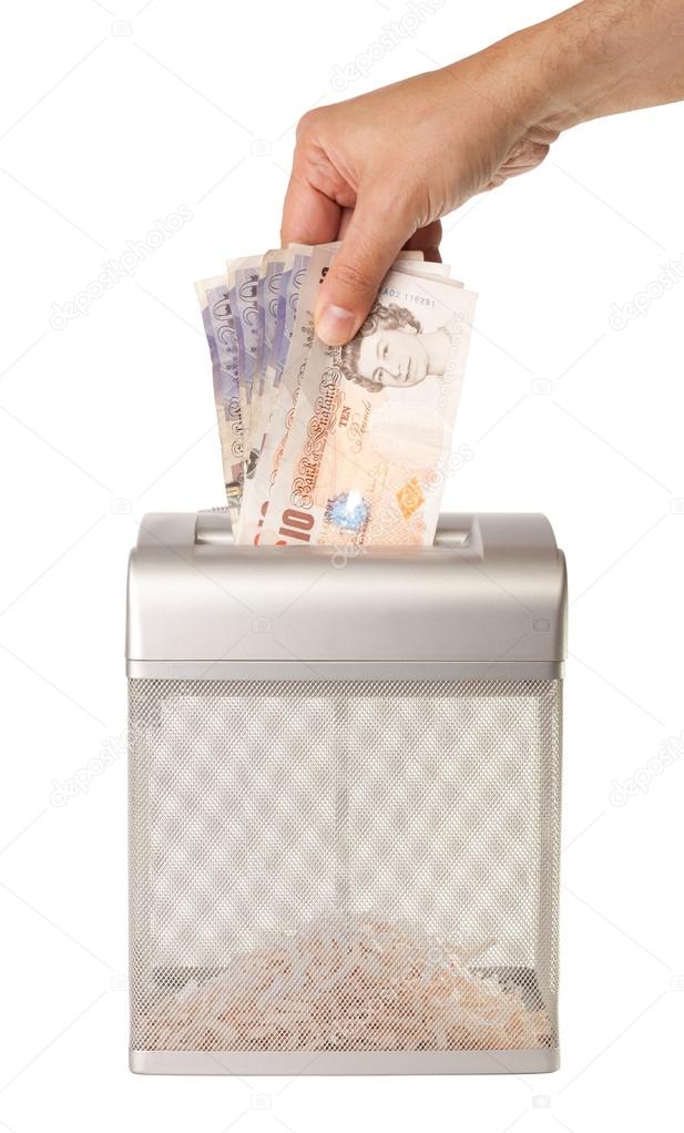 Shredding Money Stock Photo by ©Dpullman 21689553