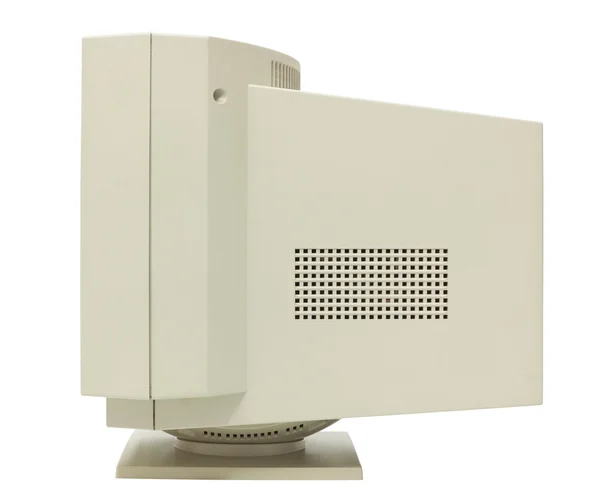 CRT Monitor Side View — Stock Photo, Image