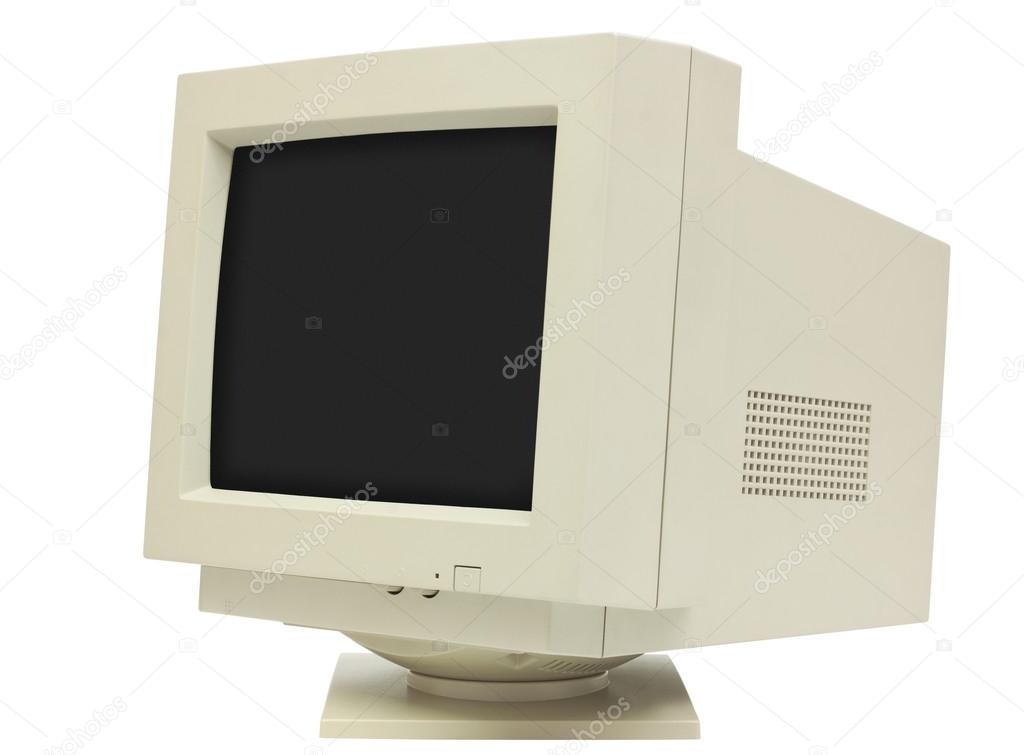 Bog Momentum Immorality CRT Monitor Side View Stock Photo by ©Dpullman 35620465