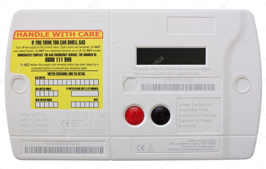 Smart Gas Meter — Stock Photo © Dpullman 37279181