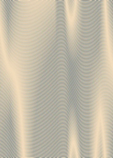 Patrón Línea Delgada Abstracta Fondo Moire Vibrante — Vector de stock