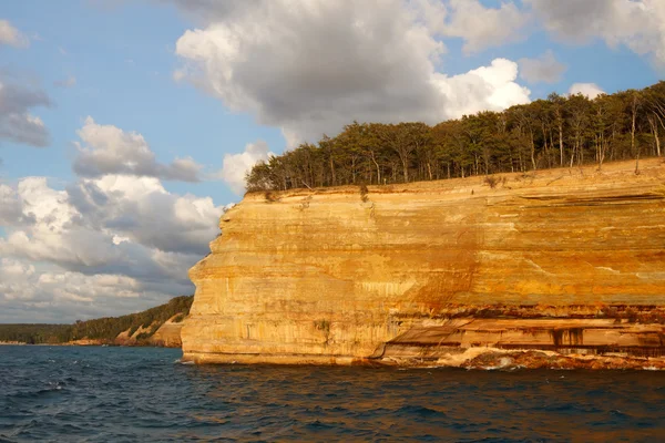 Rochers représentés National Lakeshore — Photo