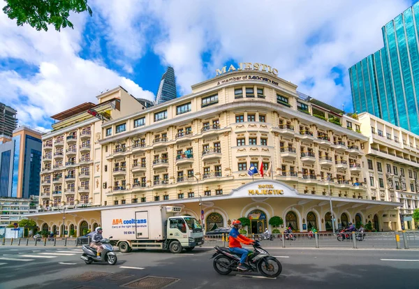 Cidade Chi Minh Vietnã Outubro 2021 Palácio Real Longo Uma — Fotografia de Stock