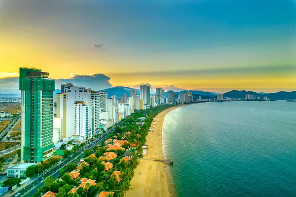 Nha Trang Vietnam March 25Th 2022 Coastal City Nha Trang — Zdjęcie stockowe