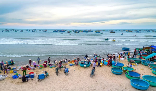 Mui Vietnam July 1St 2022 Mui Fish Market Seen Morning — Fotografia de Stock