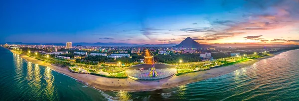 Phu Yen Vietnam July 5Th 2022 Sunset Nghinh Phong Cape — Zdjęcie stockowe