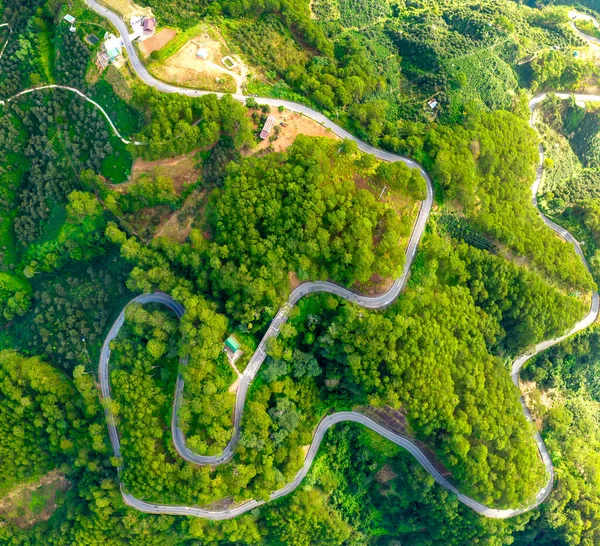 Dran Pass Visto Dall Alto Bello Maestoso Questo Passo Più — Foto Stock