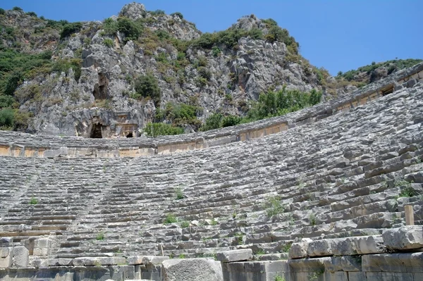 Ancient amphitheater — Stock Photo, Image