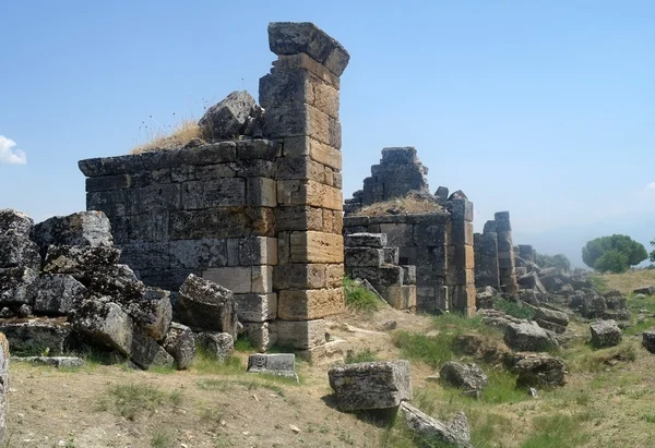 Ερείπια της Ιεράπολης, αρχαία πόλη. — Φωτογραφία Αρχείου