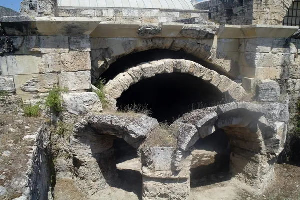 Hierapolis antik kenti Kalıntıları. — Stok fotoğraf
