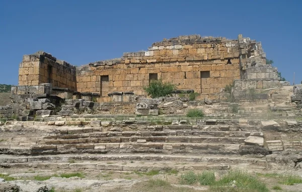 Ruins of Hierapolis, ancient city. — Stock Photo, Image