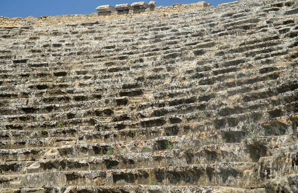 Hieropolis tiyatro kalıntıları — Stok fotoğraf