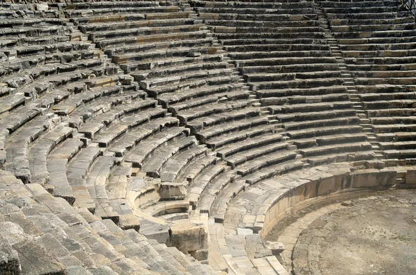 Ruinas de teatro en Hieropolis — Foto de Stock