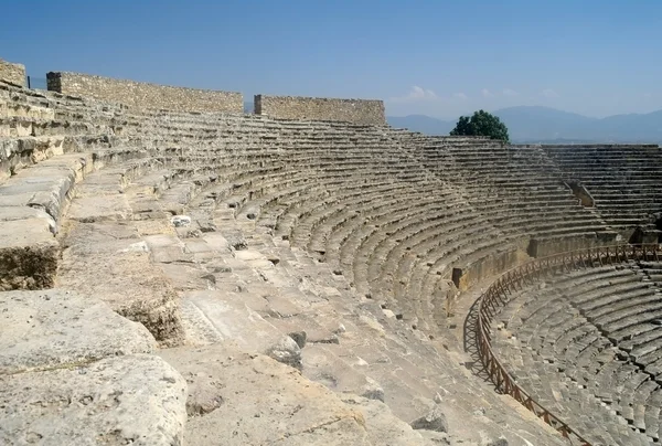 Theater ruins in Hieropolis — Stock Photo, Image