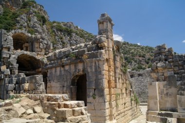 Ruins of amphitheater
