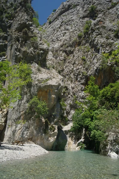 Dağ Nehri. — Stok fotoğraf