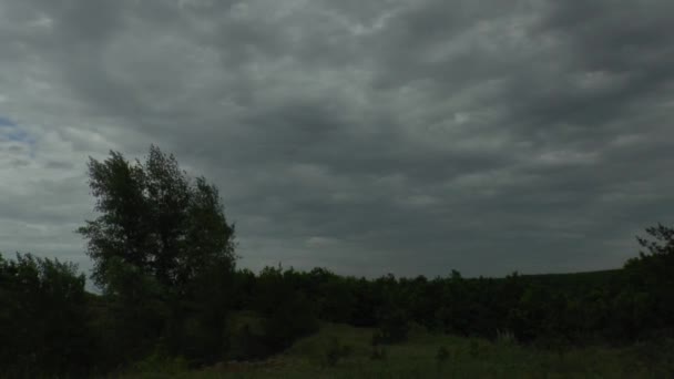 Rörelse av moln — Stockvideo