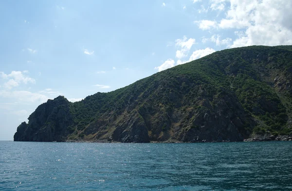 Rocky coast of Black sea, Ukraine. — Stock Photo, Image