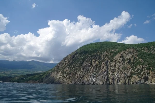 Costa rocciosa del Mar Nero, Ucraina . — Foto Stock