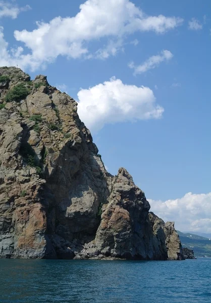 Rocky coast of Black sea, Ukraine. — Stock Photo, Image