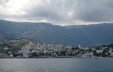 Karadeniz pier doğal yaz panoraması