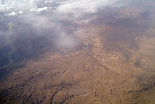 Tipo de desierto desde el aire, Egipto —  Fotos de Stock