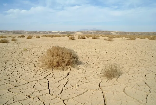 Pietra e sabbia deserto egiziano . — Foto Stock