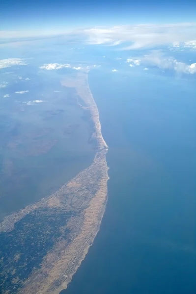 Costa de mar de la antena . — Foto de Stock