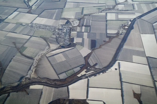 Vista aérea de la planta agrícola —  Fotos de Stock