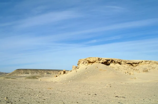 Pietra e sabbia deserto egiziano . — Foto Stock