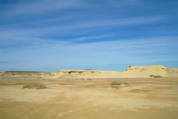 돌과 모래 이집트 사막. — 스톡 사진