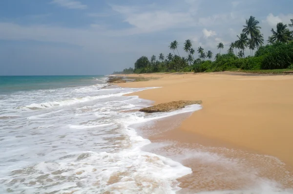 Playa paradisíaca tropical. Sri Lanka — Foto de Stock