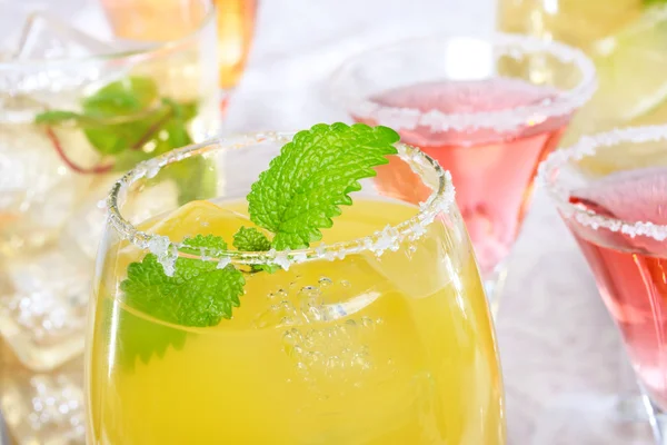 Margaritas mit Salz — Stockfoto