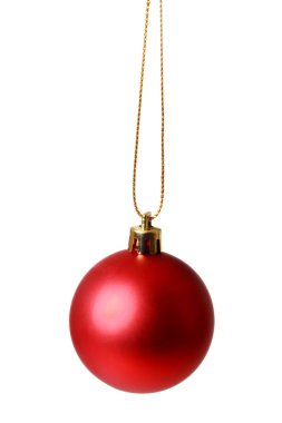 Red Christmas Ornament clipart