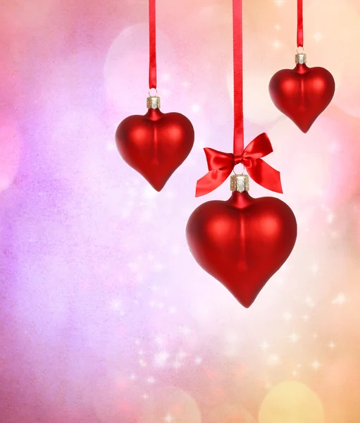Adornos del corazón de San Valentín —  Fotos de Stock