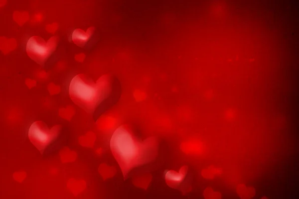 Röda hjärtan — Stockfoto