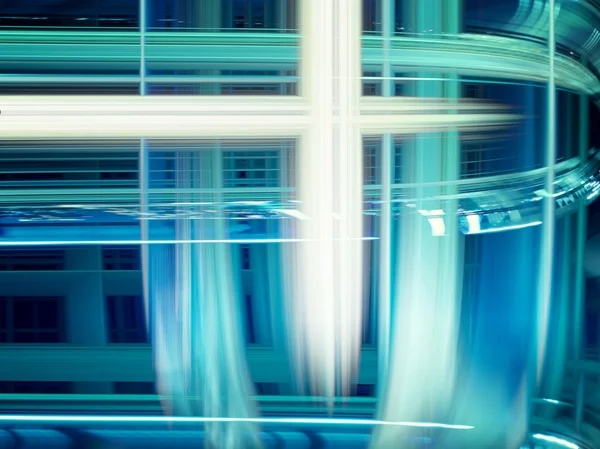 Blue Abstract Contexte futuriste — Photo