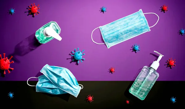 A vírus és a baktériumok megelőzése — Stock Fotó
