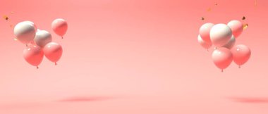 Yüzen balonlar - Kutlama ve Parti teması