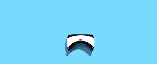 Virtual reality headset met schaduw — Stockfoto