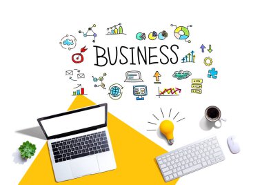 Bilgisayarlarla iş ve bir ampul