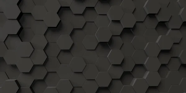 Abstract hexagonale geometrie achtergrond — Stockfoto