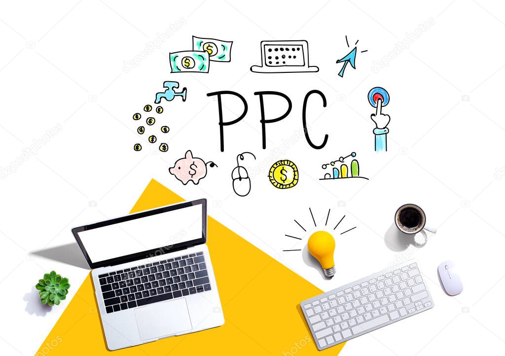 PPC with computers and a lightbulb