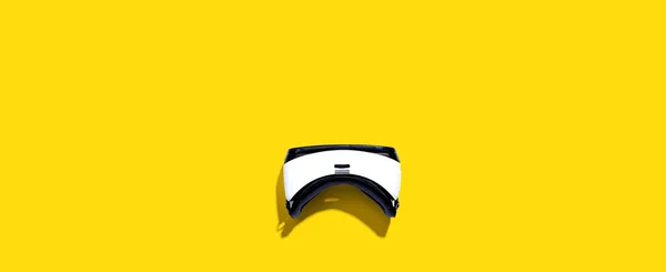 Virtual reality headset met schaduw — Stockfoto