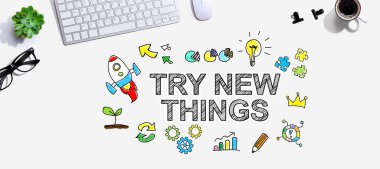 Bilgisayar klavyesiyle Yeni Şeyleri Dene