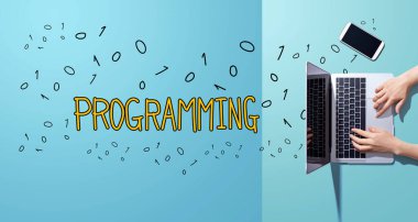 Bilgisayarla çalışan kişiye programlama