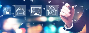 Gece yarısı iş adamıyla online görüşme teması